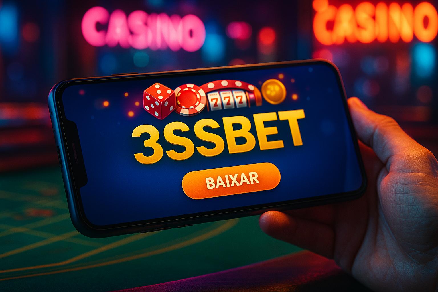 Baixar o 3SSBET Cassino App