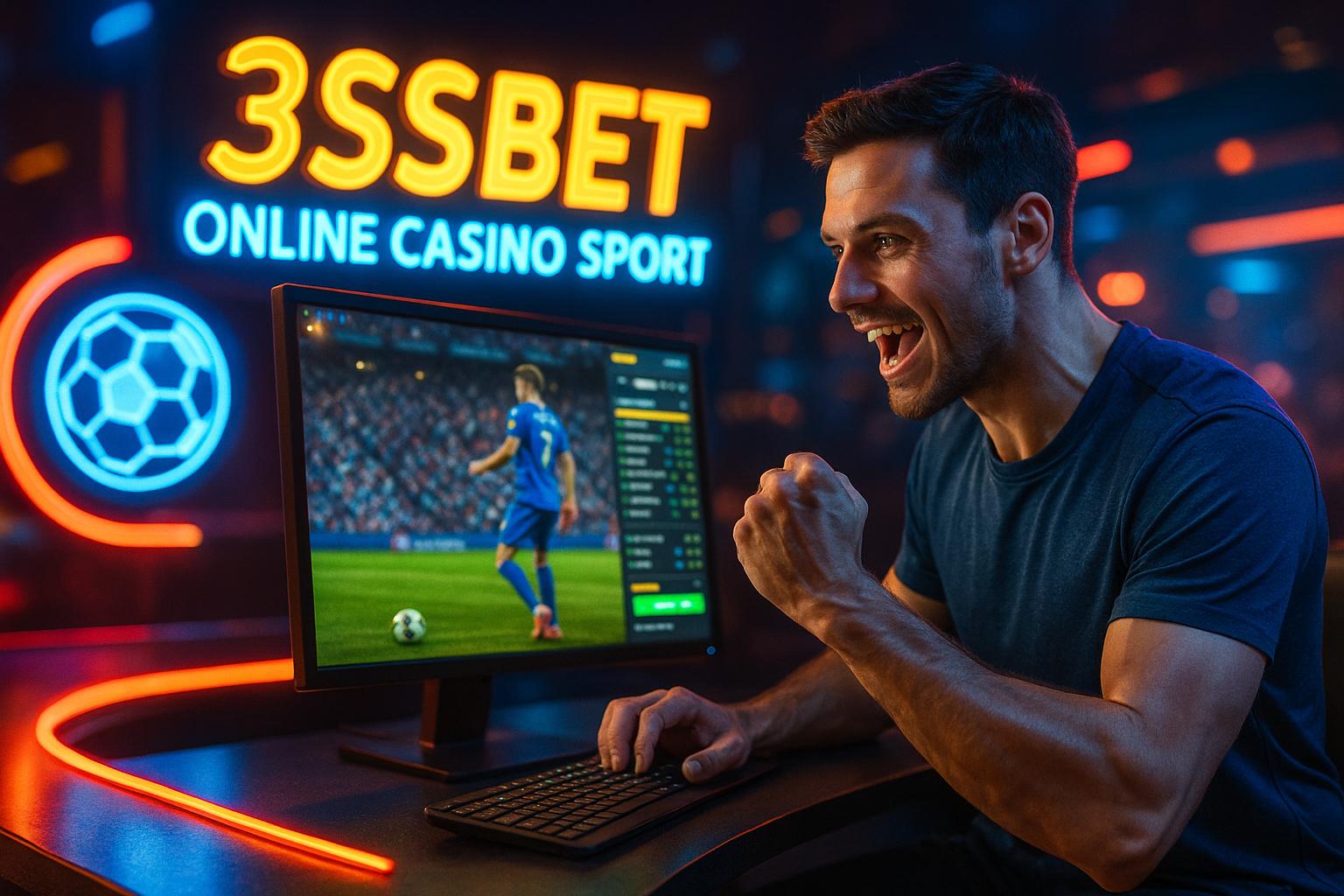 Apostas esportivas no cassino online 3SSBET
