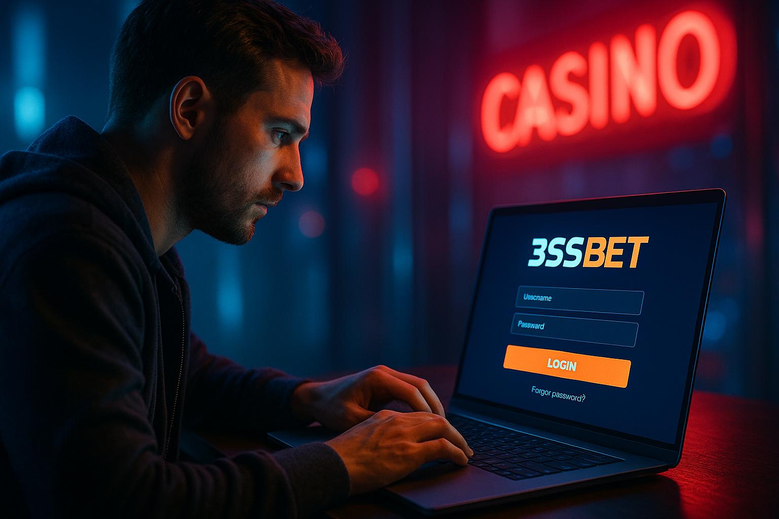 Login no Cassino 3SSBET